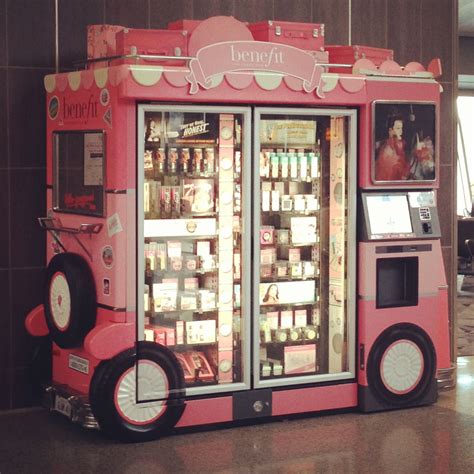 Benefit Cosmetics Vending Machine Air.